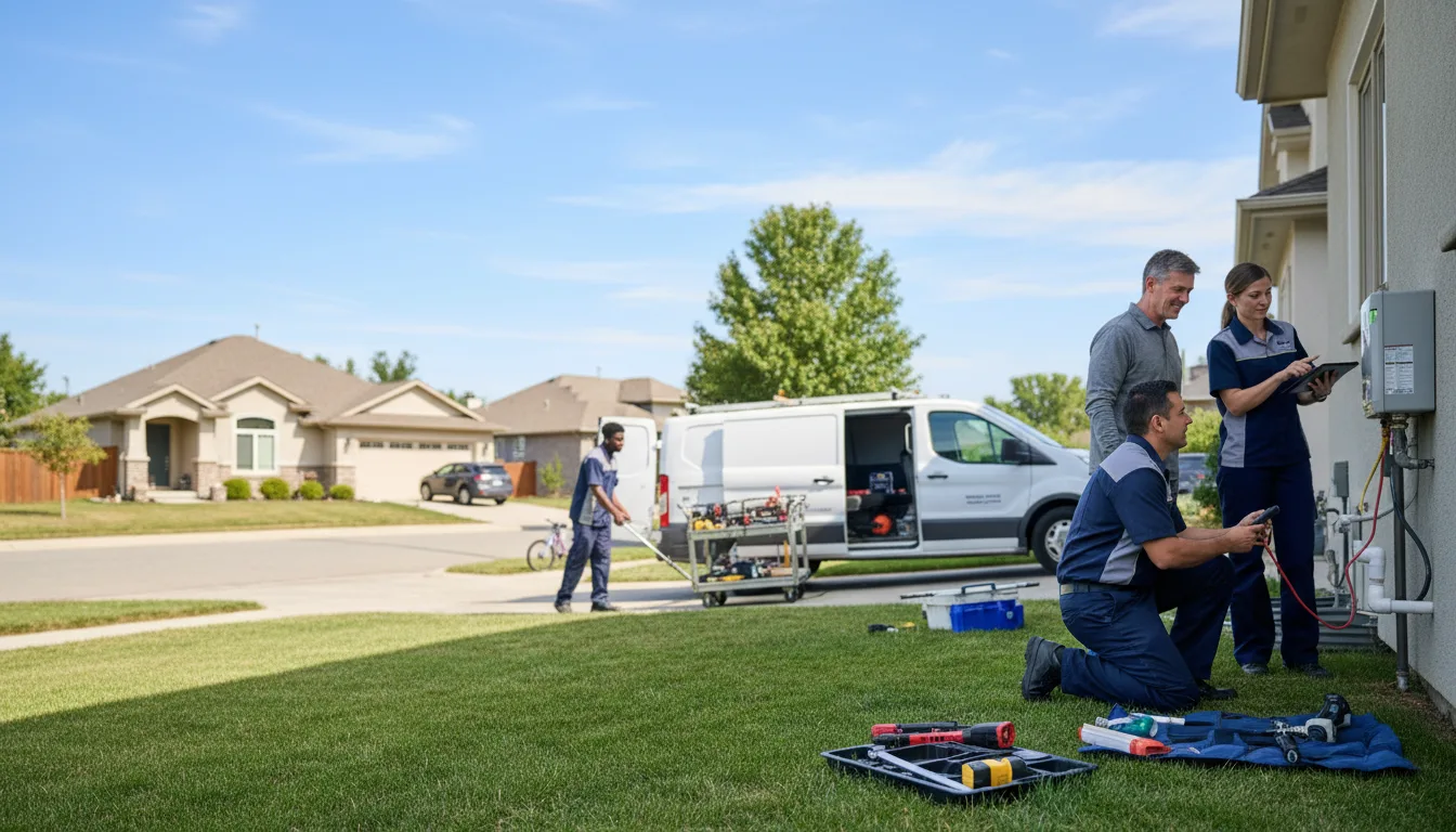 Tankless water heater service in Handley, WV